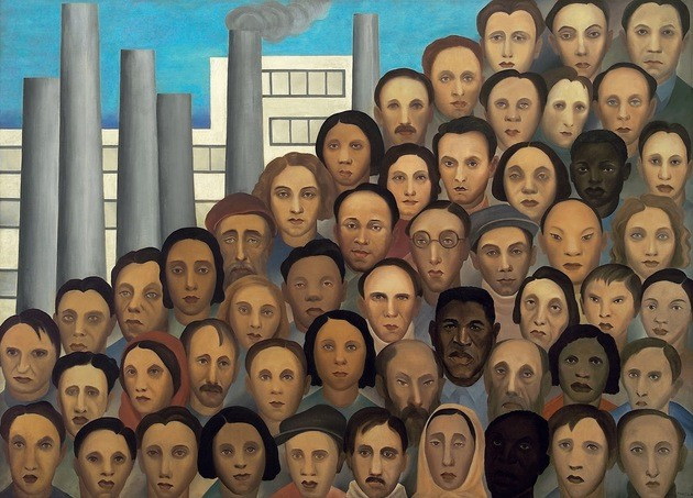 Quadro Operários de Tarsila do Amaral e1d75