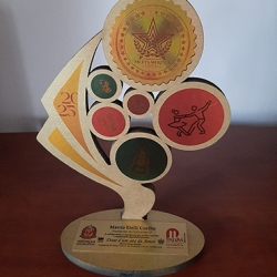 Premiação de Márcia Etelli Coelho como Escritora Destaque