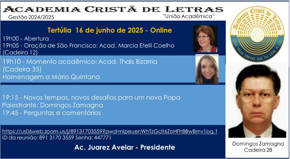 Tertúlia 6 16 de junho de 2025 Domingos Zamagna e3bb3