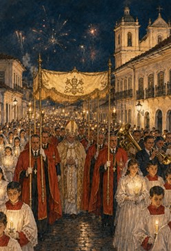 A visita do Bispo!